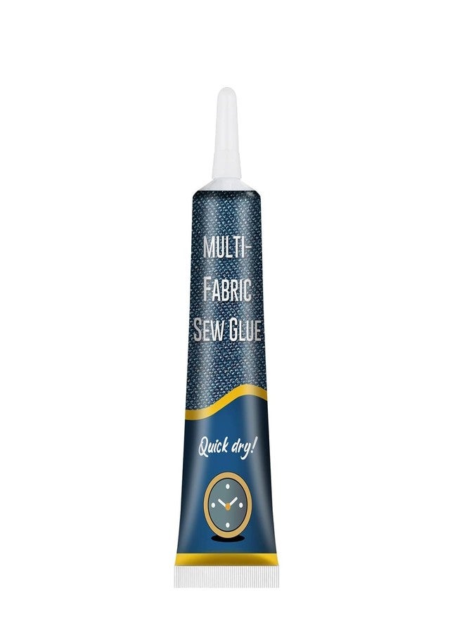 BAXLY Fabric Adhesive Glue - Strong Bond Clear Drying Waterproof Sew Glue Permanent Washable for Repair Make Patches on Clothes All Fabrics (50ML Pack of 1) - Image 2
